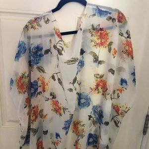 Color swatch cardigan